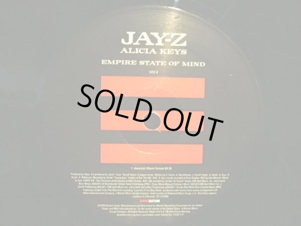 画像3: JAY-Z & ALICIA KEYS / EMPIRE STATE OF MIND (3)