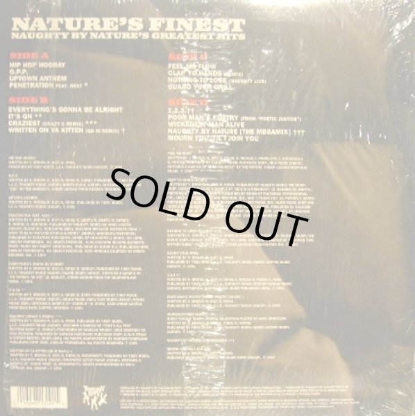 画像2: NAUGHTY BY NATURE ‎/ NATURE'S FINEST (NAUGHTY BY NATURE'S GREATEST HITS)  (US-2LP) (2)