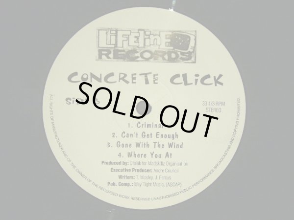 画像2: CONCRETE CLICK / CONCRETE CLICK EP (2)