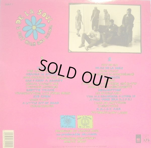 画像2: DE LA SOUL / 3 FEET HIGH AND RISING  (UK-LP) (2)