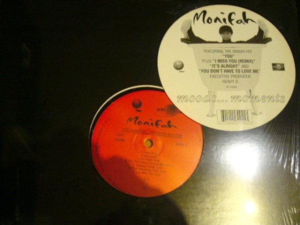 画像1: MONIFAH ‎/ MOODS... MOMENTS  (US-LP) (1)