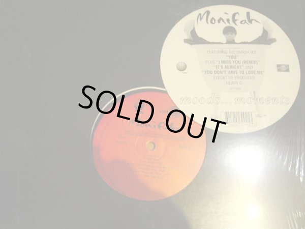 画像1: MONIFAH ‎/ MOODS... MOMENTS  (US-LP) (1)