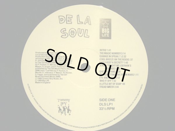 画像3: DE LA SOUL / 3 FEET HIGH AND RISING  (UK-LP) (3)
