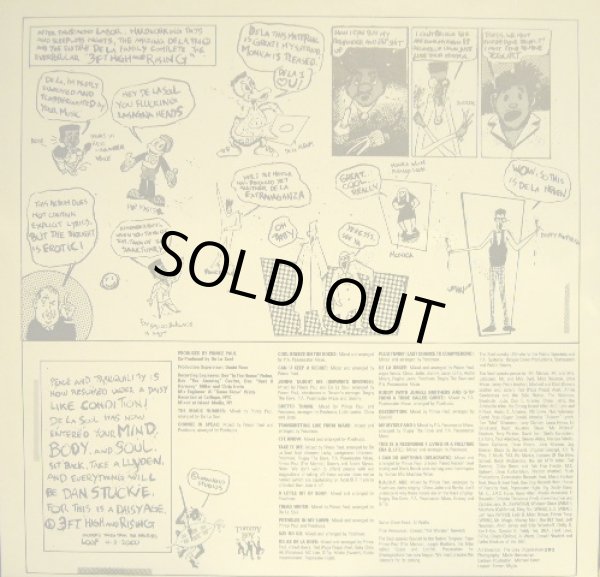 画像5: DE LA SOUL / 3 FEET HIGH AND RISING  (UK-LP) (5)