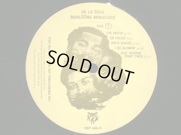 画像2: DE LA SOUL / BUHLOONE MINDSTATE  (US-LP PROMO) (2)