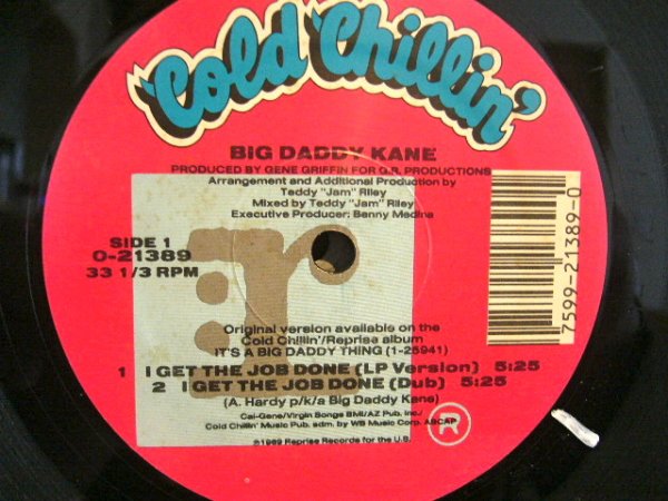 画像1: BIG DADDY KANE / I GET THE JOB DONE  (1)