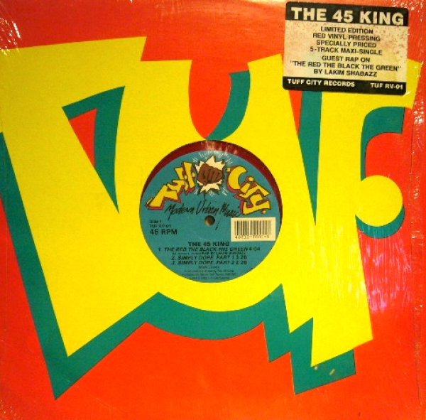 画像1: THE 45 KING ‎/ THE RED THE BLACK THE GREE  (¥1000) (1)