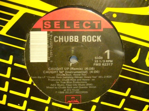 画像1: CHUBB ROCK / CAUGHT UP (1)