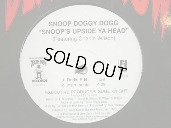 画像2: SNOOP DOGGY DOGG /  SNOOP'S UPSIDE YA HEAD  (US-PROMO) (2)
