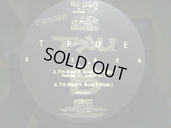画像2: TRU ‎/ LIVING THAT LIFE / I'M BOUT IT, BOUT IT  (US-PROMO) (2)
