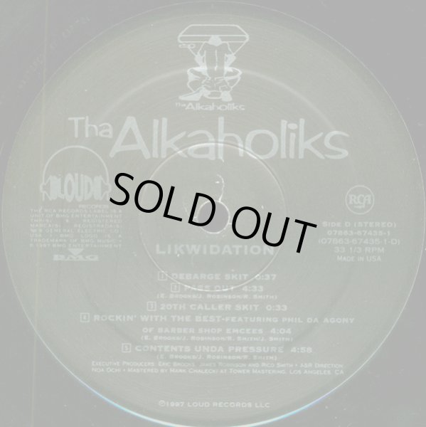 画像6: THA ALKAHOLIKS / LIKWIDATION  (US-2LP) (6)