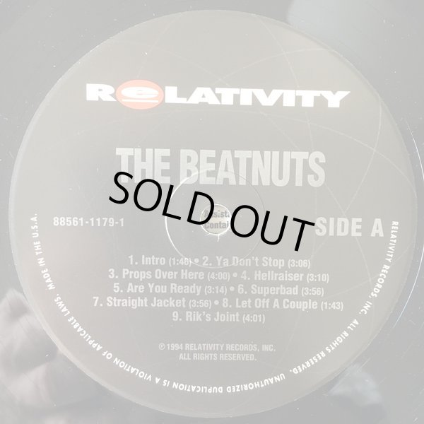 画像3: THE BEATNUTS / THE BEATNUTS  (STREET LEVEL)  (US-LP) (3)