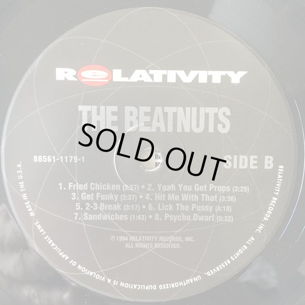画像4: THE BEATNUTS / THE BEATNUTS  (STREET LEVEL)  (US-LP) (4)