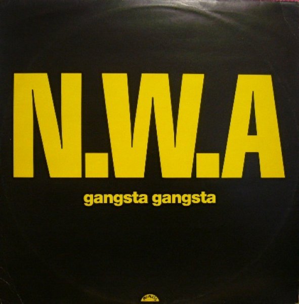 画像1: N.W.A / GANGSTA GANGSTA  (UK) (1)