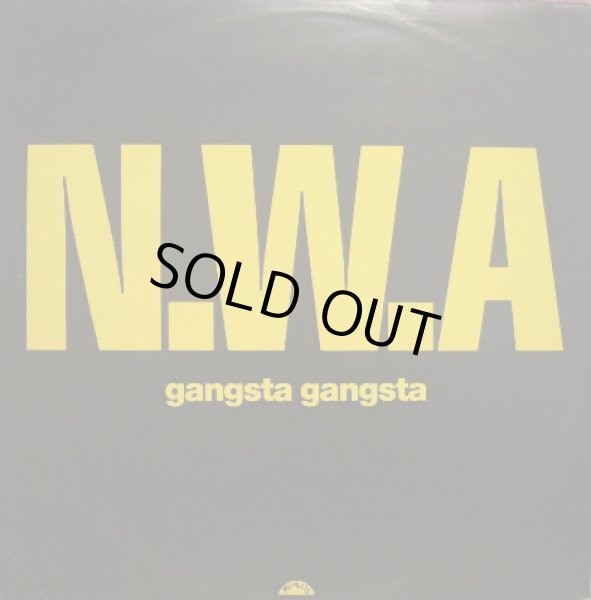 画像1: N.W.A / GANGSTA GANGSTA  (UK) (1)