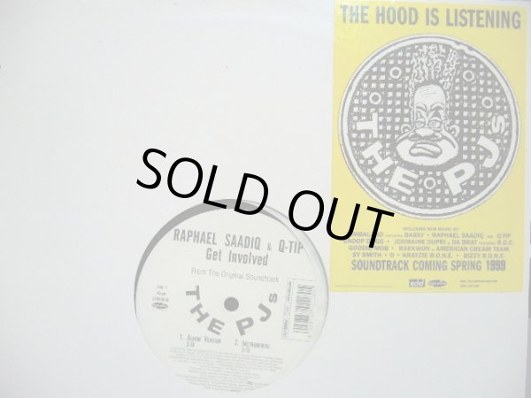 画像1: RAPHAEL SAADIQ & Q-TIP ‎/ GET INVOLVED  (GEMA) (1)