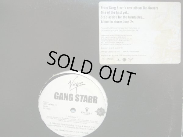 画像1: GANG STARR ‎/ THE OWNERZ  (SAMPLER) (1)