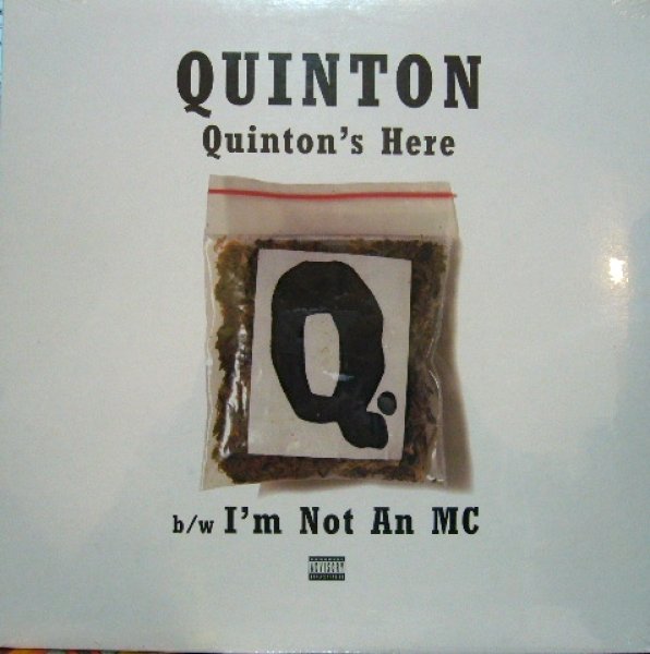 画像1: QUINTON / QUINTON'S HERE / I'M NOT AN MC  (SS盤） (1)