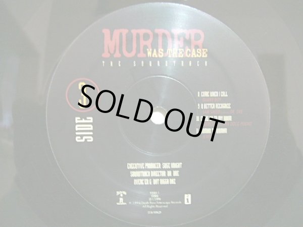 画像5: V.A. ‎/ MURDER WAS THE CASE (MUSIC FROM AND INSPIRED BY THE SHORT FILM "MURDER WAS THE CASE") (US-2LP) (5)