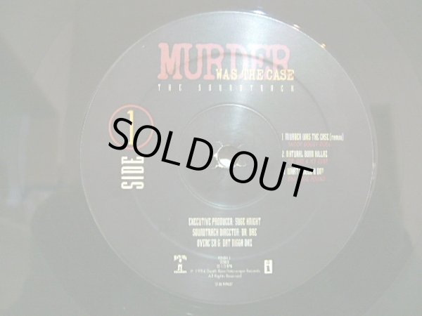 画像3: V.A. ‎/ MURDER WAS THE CASE (MUSIC FROM AND INSPIRED BY THE SHORT FILM "MURDER WAS THE CASE") (US-2LP) (3)