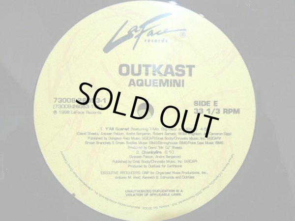 画像7: OUTKAST / AQUEMINI  (US-3LP) (7)