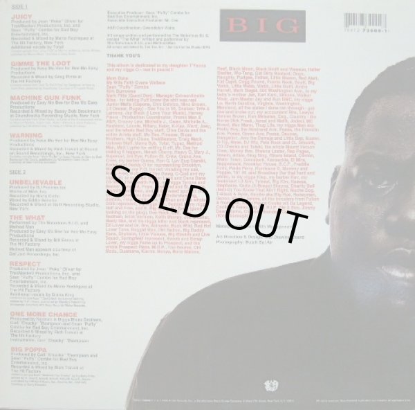 画像2: THE NOTORIOUS B.I.G. /  READY TO DIE  (US-LP) (2)