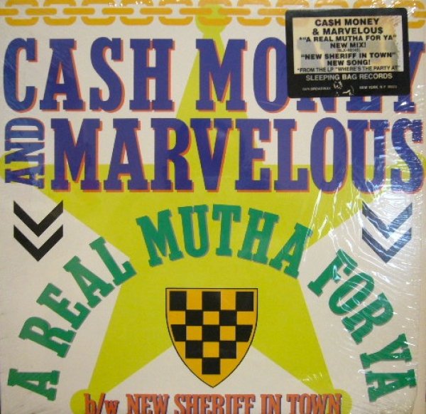 画像1: CASH MONEY AND MARVELOUS / A REAL MUTHA FOR YA (1)