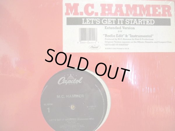 画像1: M.C. HAMMER / LET'S GET IT STARTED (1)