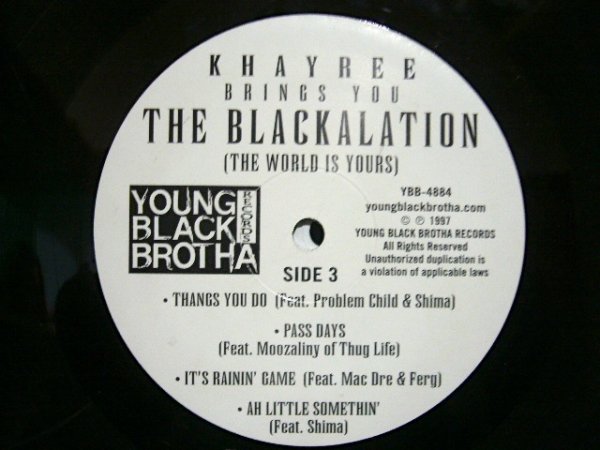 画像5: KHAYREE / THE BLACKALATION  (2LP) (5)