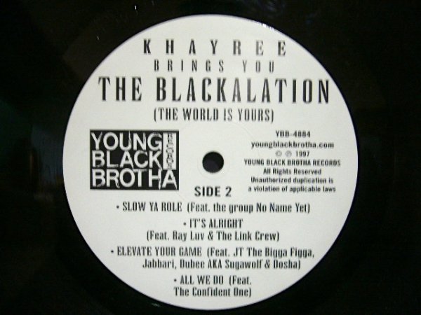 画像4: KHAYREE / THE BLACKALATION  (2LP) (4)