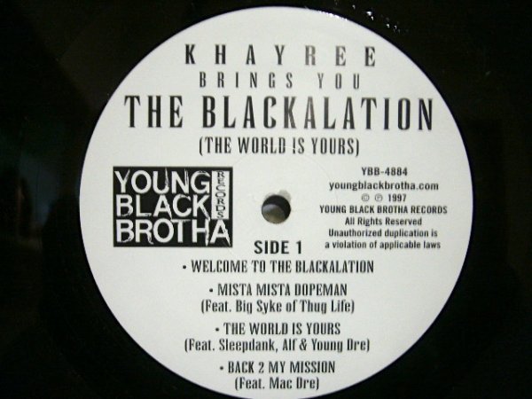 画像3: KHAYREE / THE BLACKALATION  (2LP) (3)