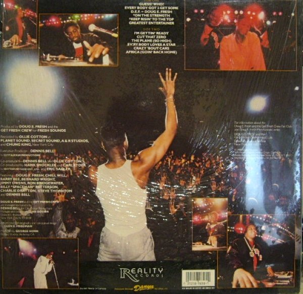 画像2: DOUG E. FRESH AND THE GET FRESH CREW / THE WORLDS GREATEST ENTERTAINER  (US-LP) (2)