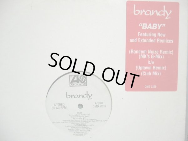 画像1: BRANDY /  BABY (REMIX)  (US-PROMO) (1)