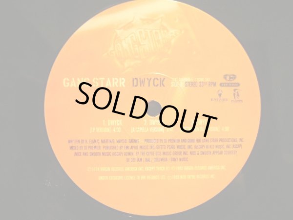 画像2: GANG STARR / FULL CLIP / DWYCK (UK)  (¥1000) (2)