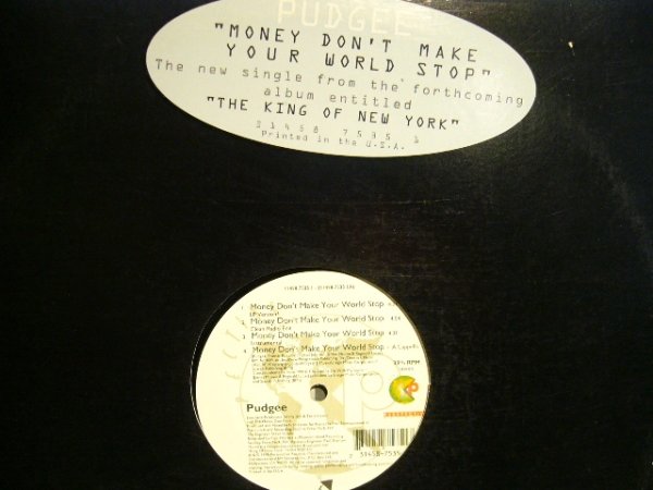 画像1: PUDGEE / MONEY DON’T MAKE YOUR WORLD STOP  (¥1000) (1)