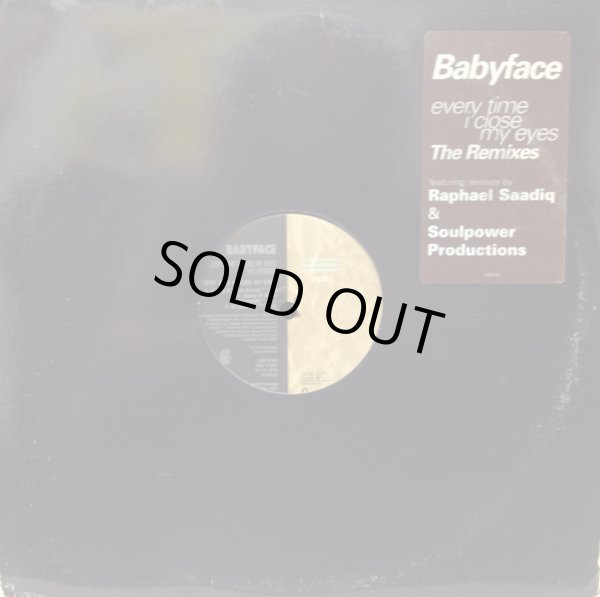 画像1: BABYFACE / EVERY TIME I CLOSE MY EYES (THE REMIXES)  (¥1000) (1)