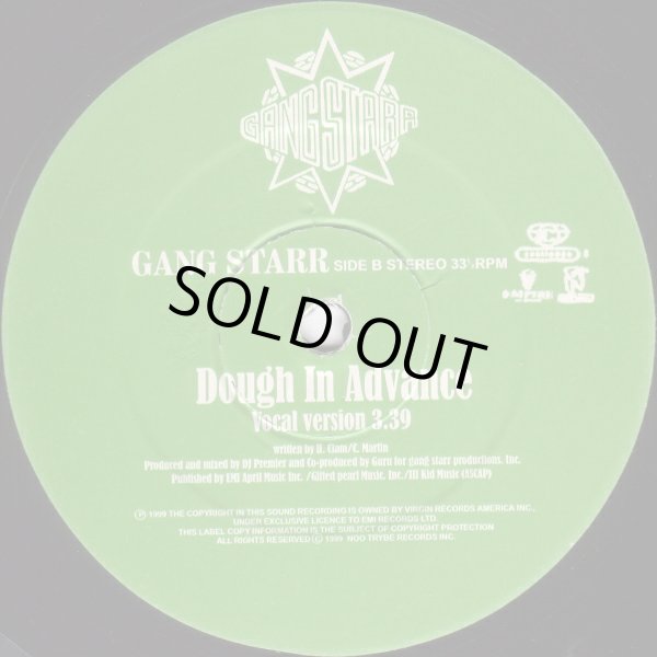 画像2: GANG STARR / BROOKLYN / DOUGH IN ADVANCE (2)