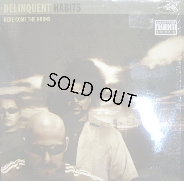 画像1: DELINQUENT HABITS ‎/ HERE COME THE HORNS (1)