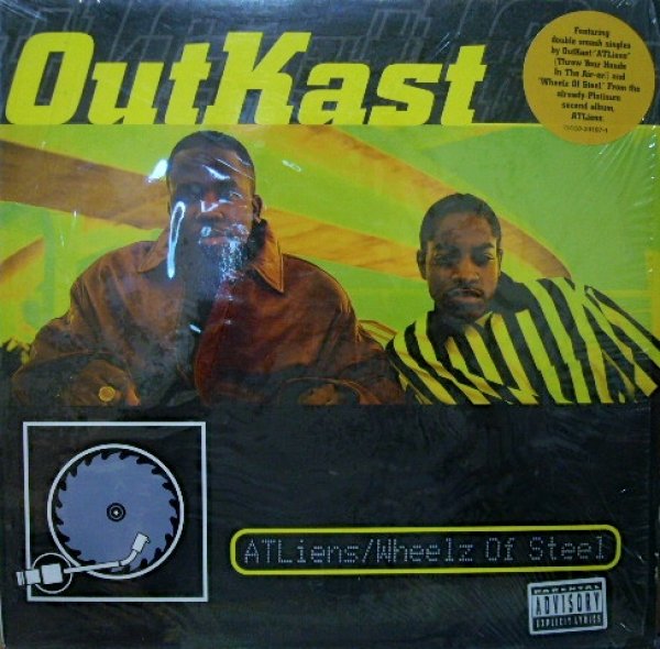 画像1: OUTKAST ‎/ ATLIENS / WHEELZ OF STEEL (1)