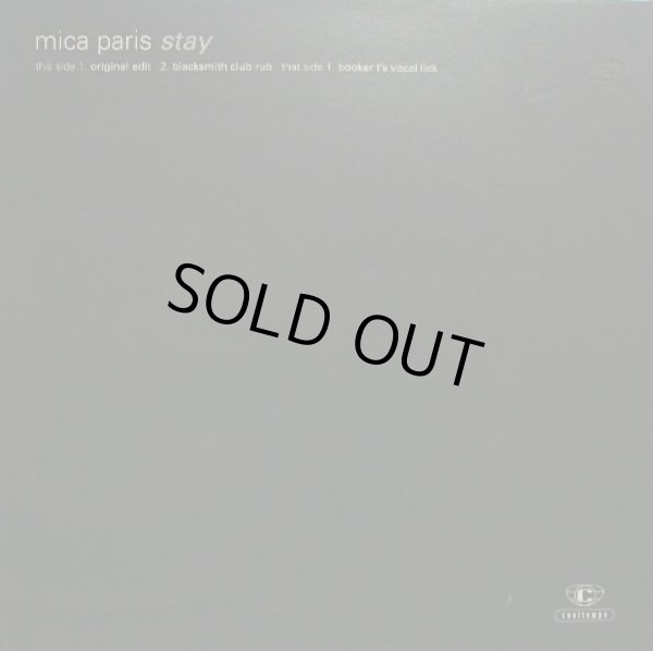 画像1: MICA PARIS ‎/ STAY (1)