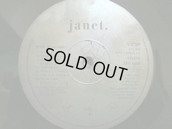画像6: JANET JACKSON ‎/ JANET.  (UK-2LP) (6)