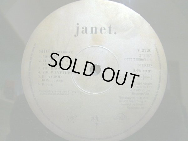 画像5: JANET JACKSON ‎/ JANET.  (UK-2LP) (5)