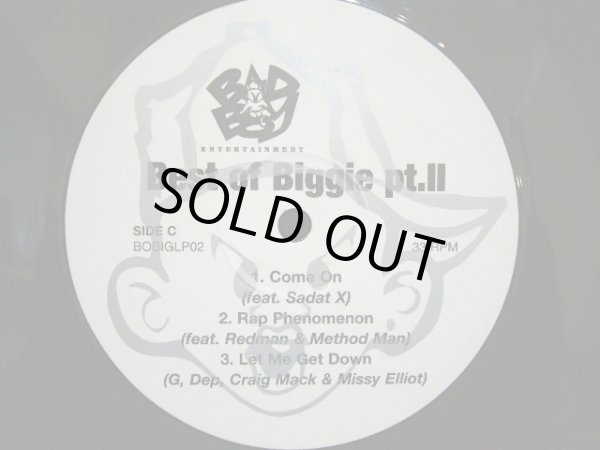 画像5: THE NOTORIOUS B.I.G. ‎/ BEST OF BIGGIE PT.II  (UK-2LP) (5)