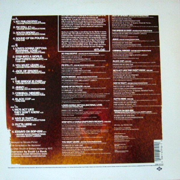 画像2: KRS-ONE / A RETROSPECTIVE  (US-2LP) (2)