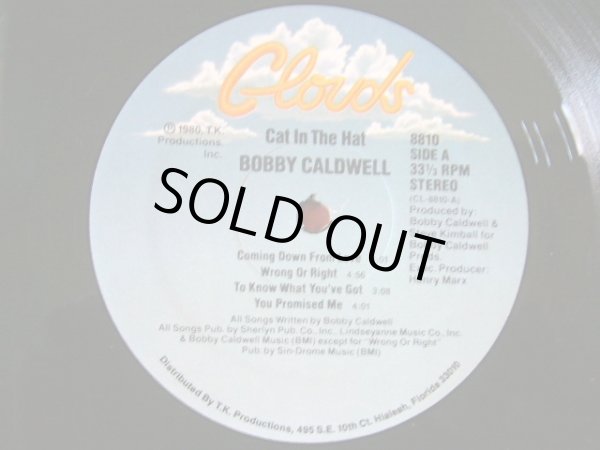画像3: BOBBY CALDWELL ‎/ CAT IN THE HAT  (US-LP) (3)