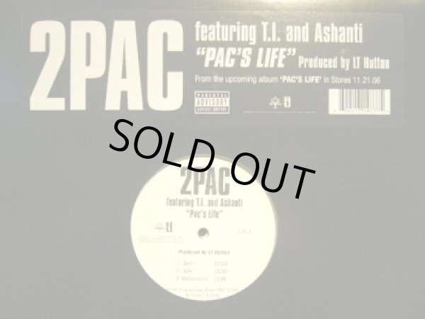 画像1: 2PAC FEATURING T.I. & ASHANTI ‎/ PAC'S LIFE (US-PROMO)  (¥1000) (1)