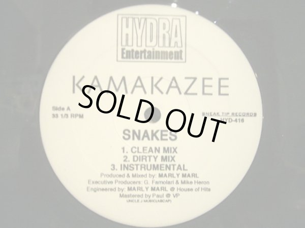 画像1: KAMAKAZEE ‎/ SNAKES / SPREAD IT (REMIX) (1)