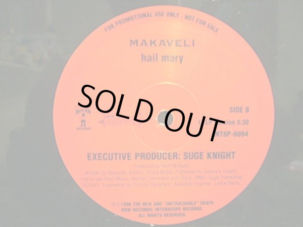 画像2: MAKAVELI / TO LIVE & DIE IN L.A. (US-PROMO) (2)