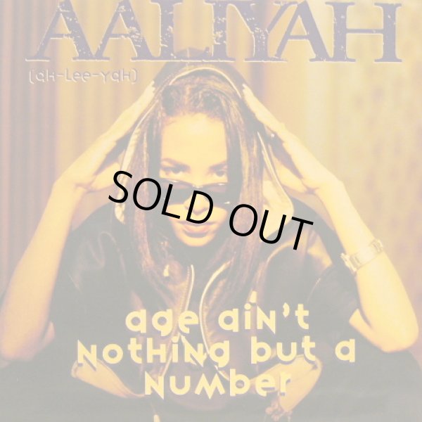 画像1: AALIYAH / AGE AIN'T NOTHING BUT A NUMBER (UK)  (¥1000) (1)