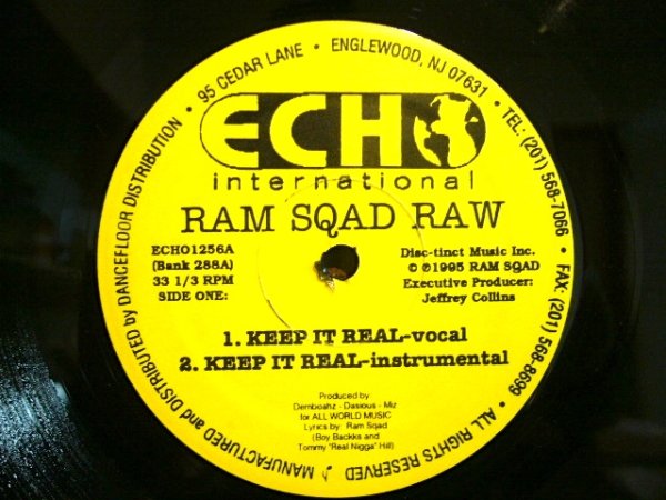 画像1: RAM SQAD RAW / KEEP IT REAL / WHEN & WHERE (1)